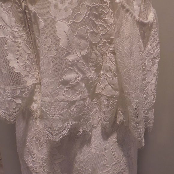 DO+BE | White Lace Off Shoulder Dress - Picture 7 of 8